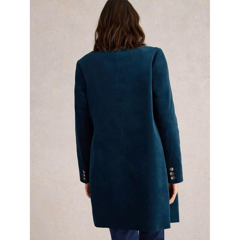 White Stuff Karla Velvet Coat image number 1